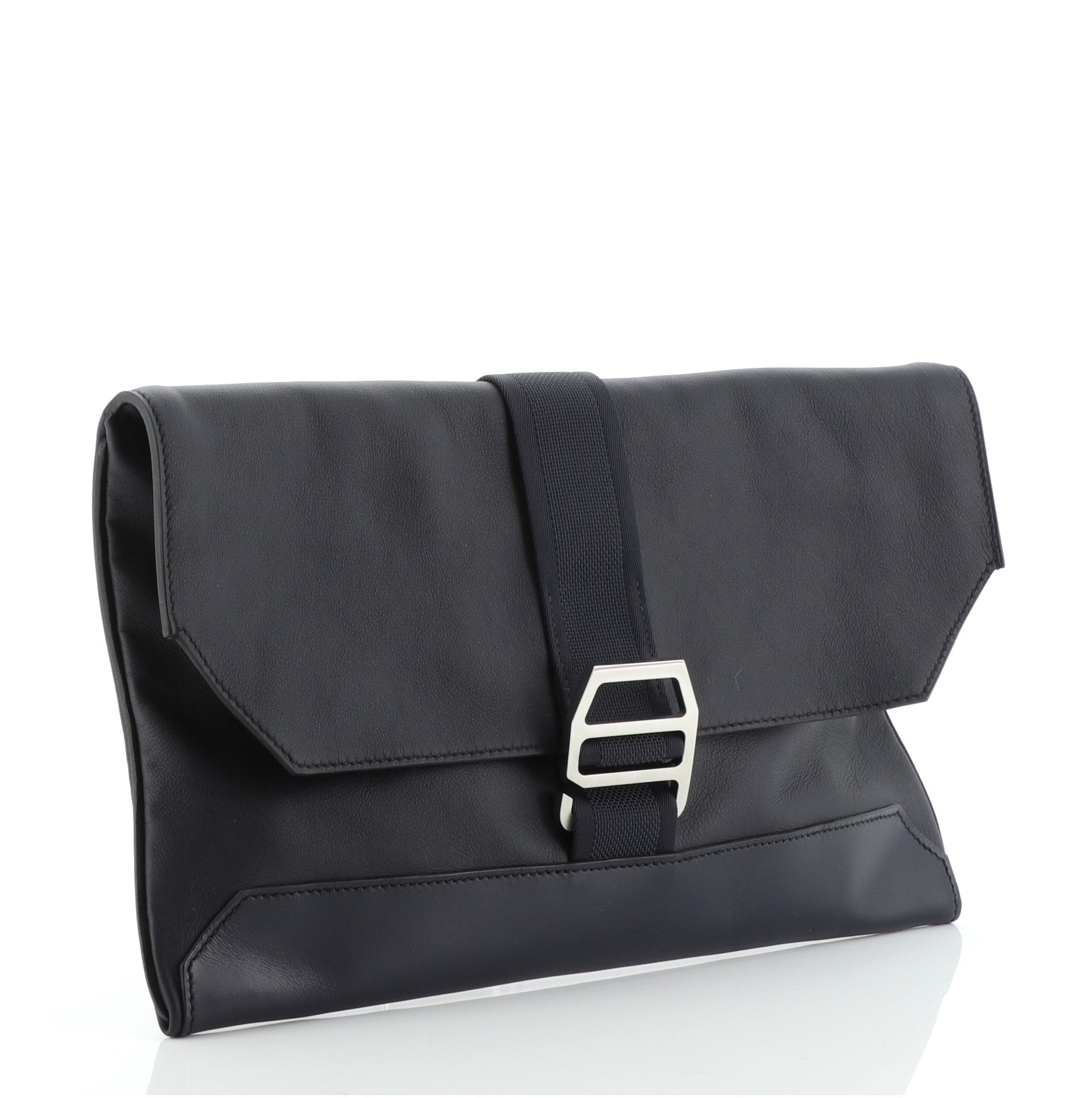 Cityslide Clutch Leather with Nylon