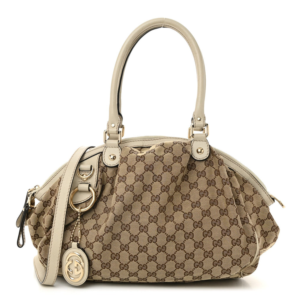 Monogram Medium Sukey Boston Off White