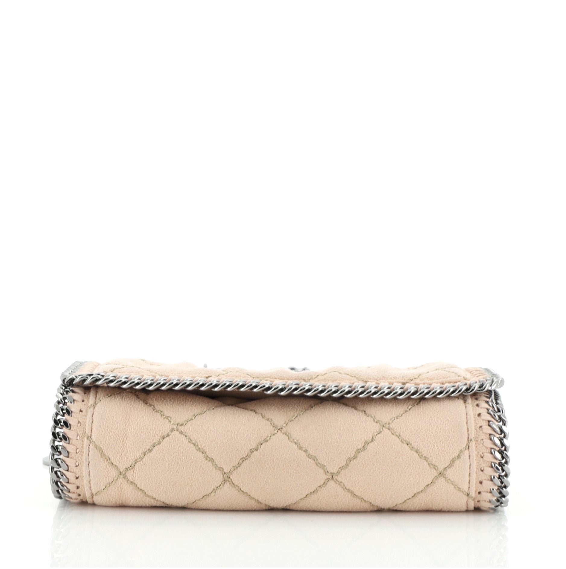 Falabella Flap Crossbody Bag Quilted Shaggy Deer Mini