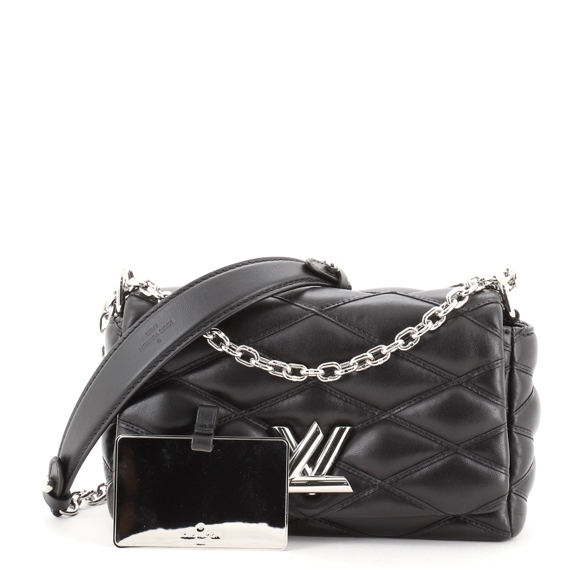 GO-14 Handbag Malletage Leather Mini