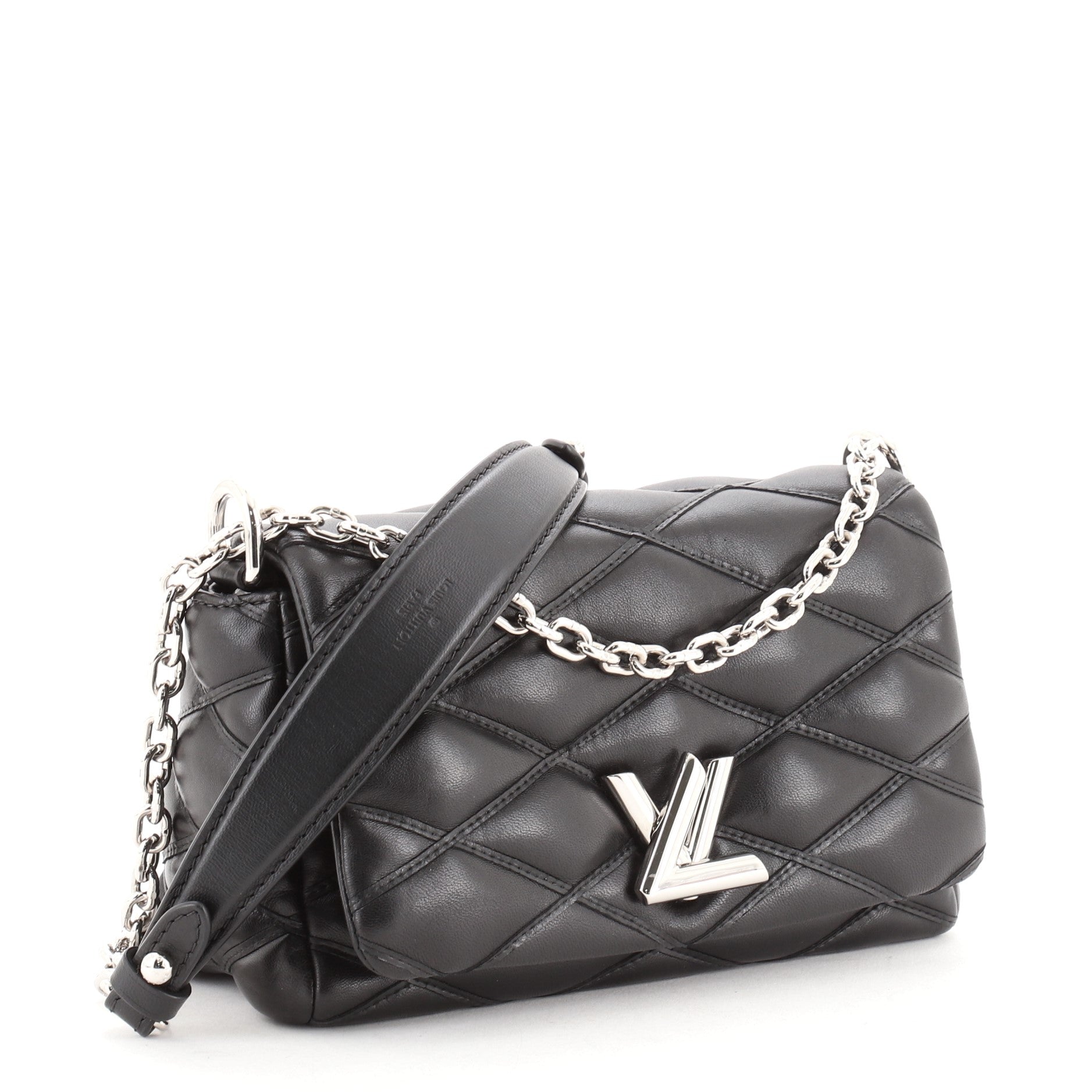 GO-14 Handbag Malletage Leather Mini