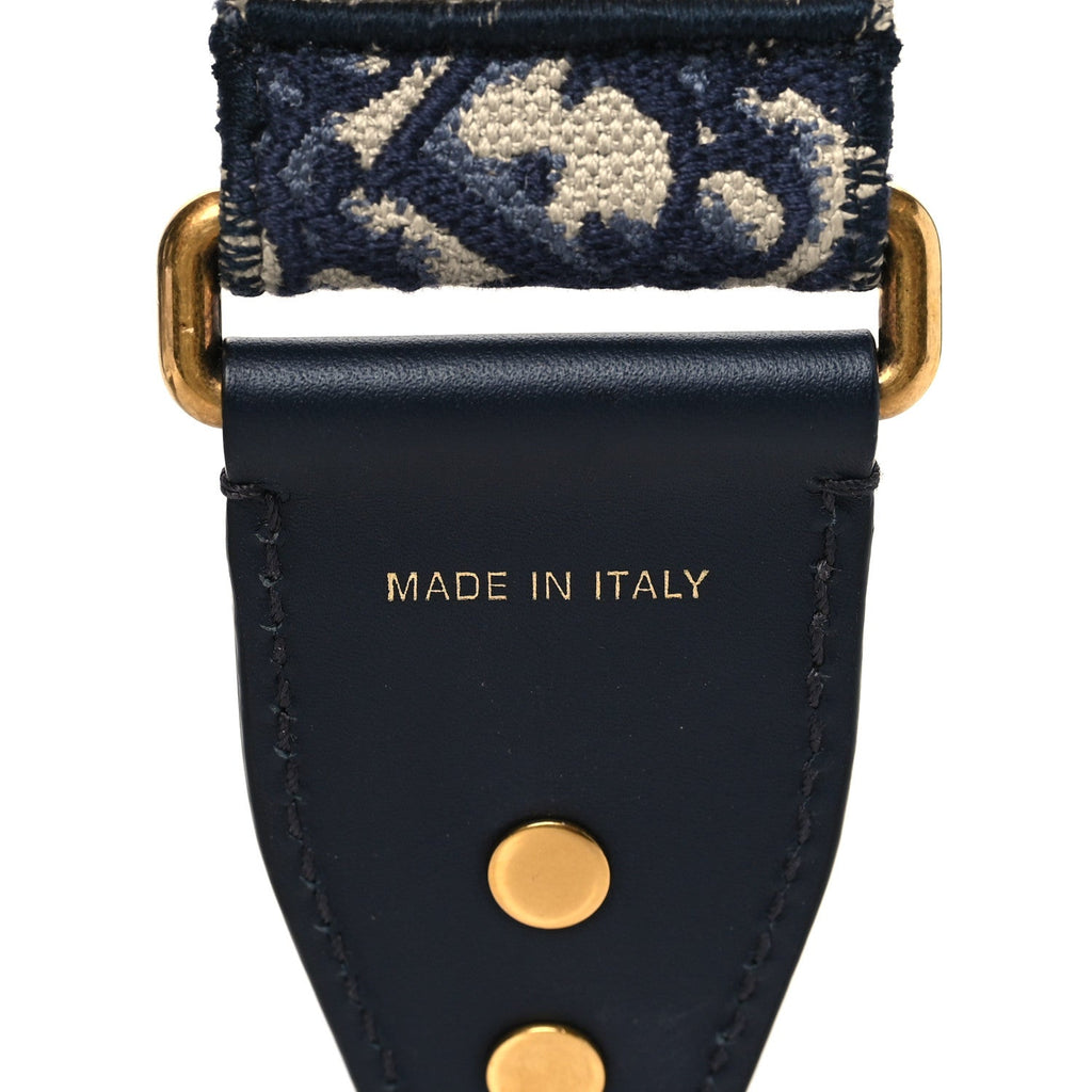 Oblique Shoulder Strap Blue