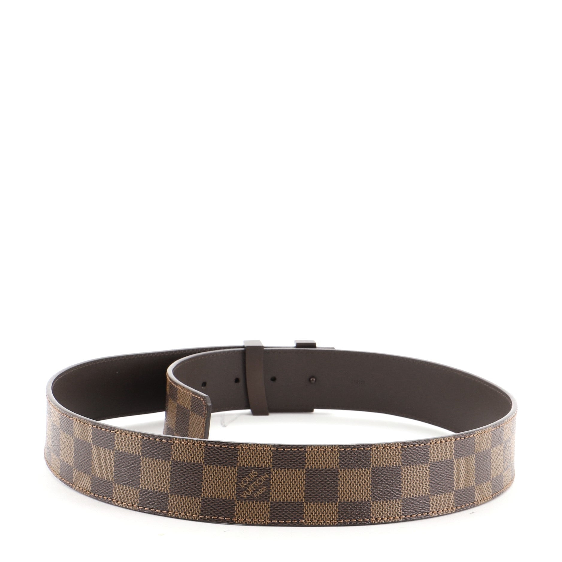 Initiales Belt Damier Wide 90