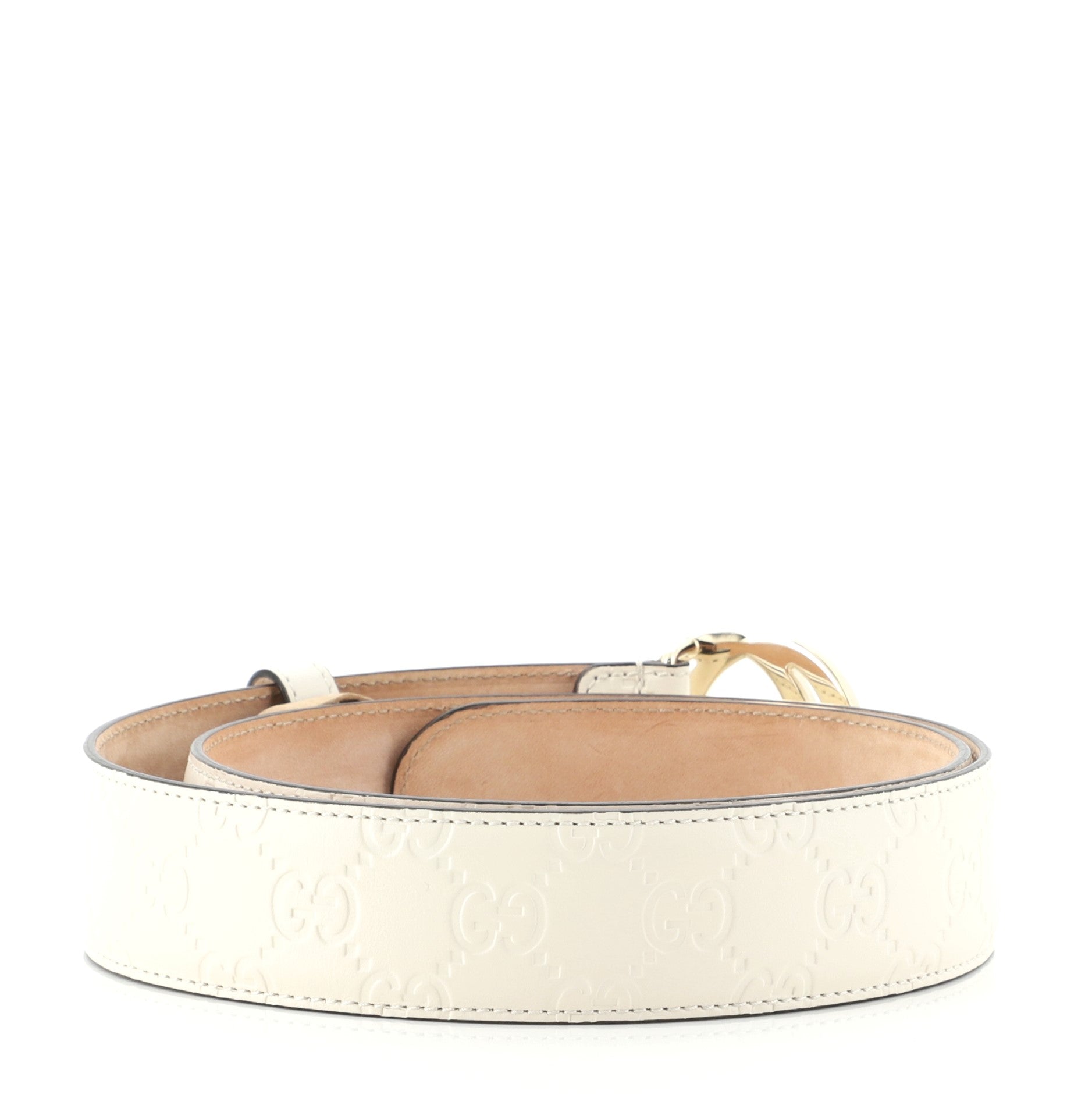 Interlocking G Belt Guccissima Leather Wide 100