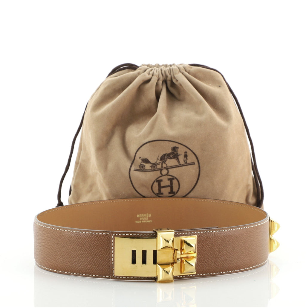 Collier de Chien Belt Leather Wide 65