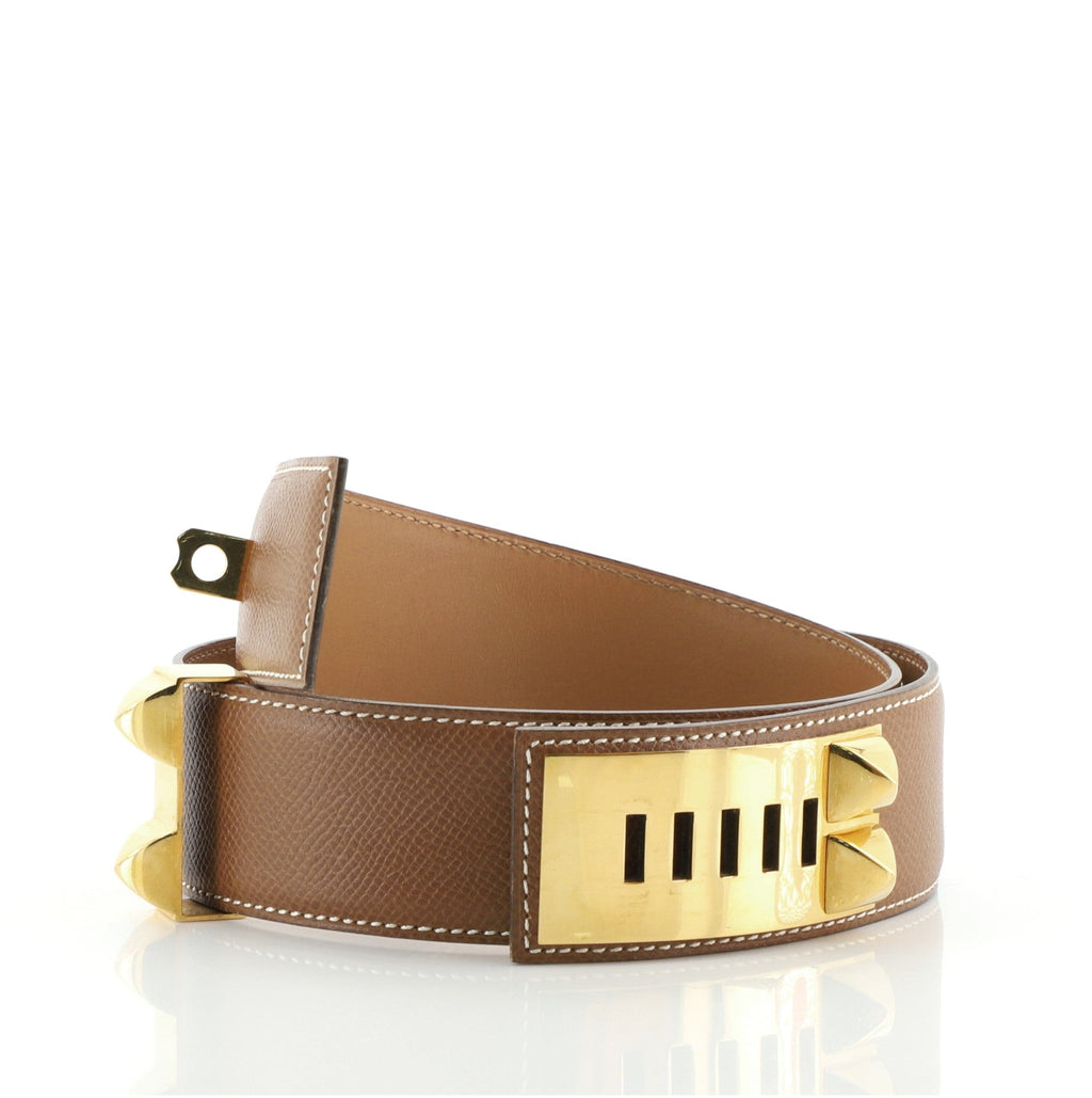 Collier de Chien Belt Leather Wide 65