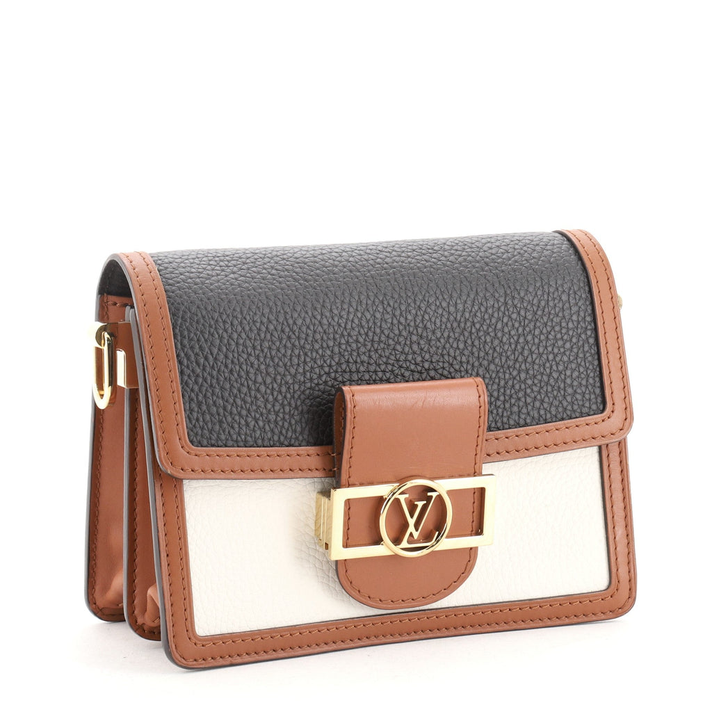 Dauphine Shoulder Bag Taurillon Leather Mini