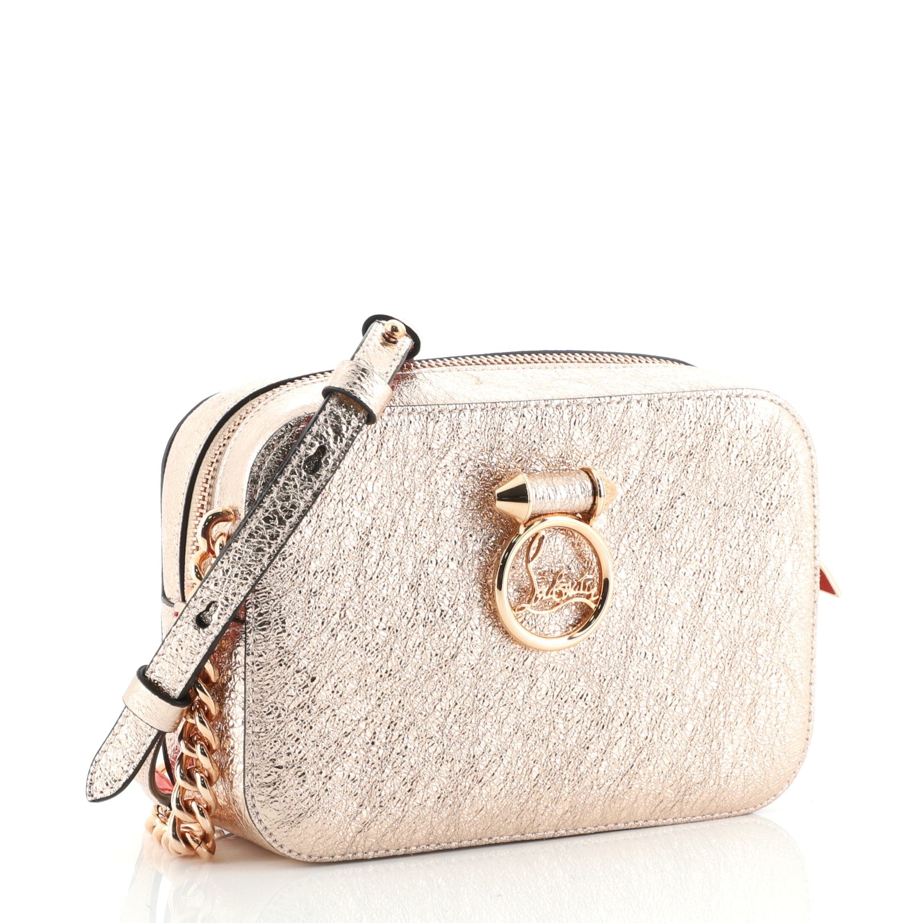 Rubylou Crossbody Bag Metallic Leather Mini