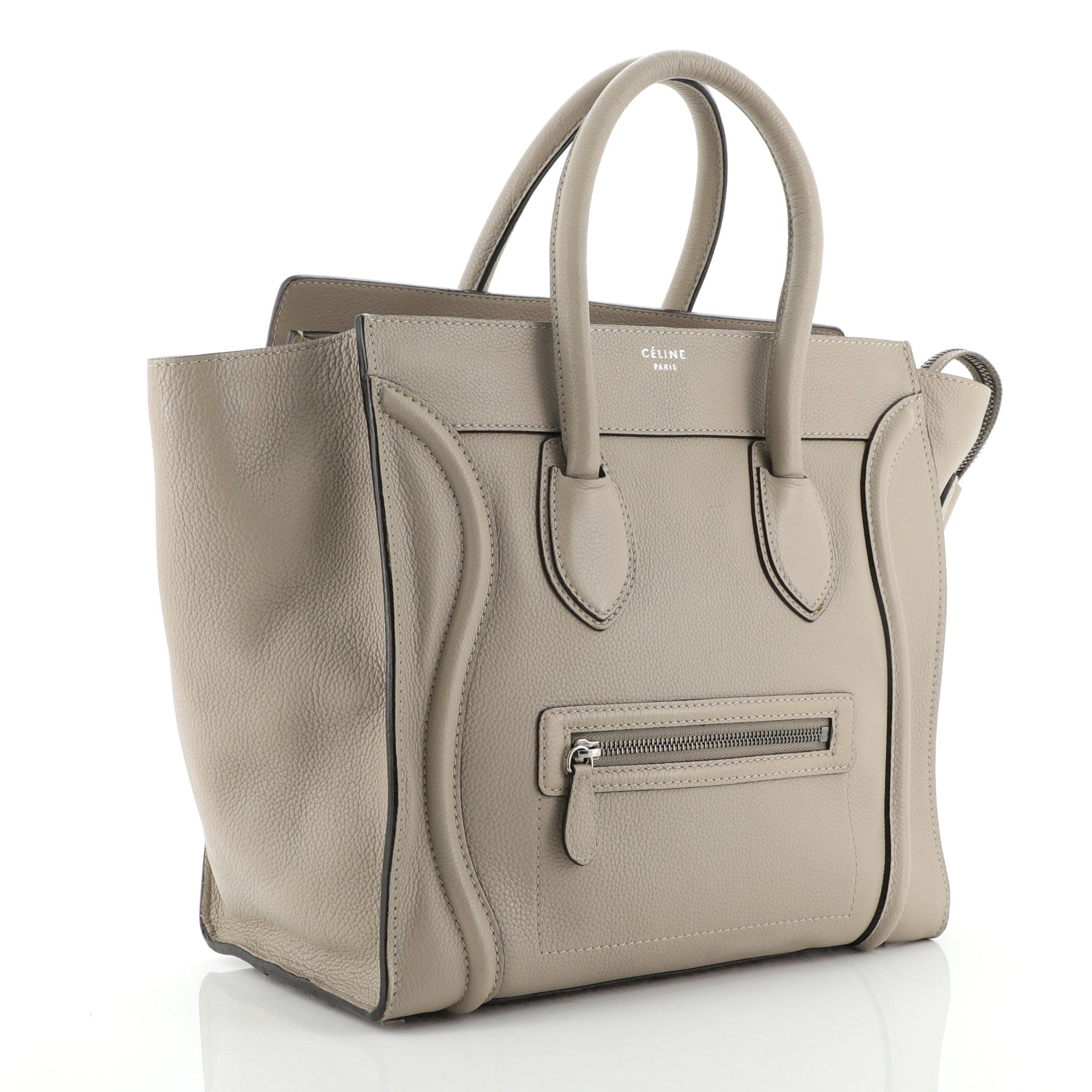 Luggage Bag Grainy Leather Mini