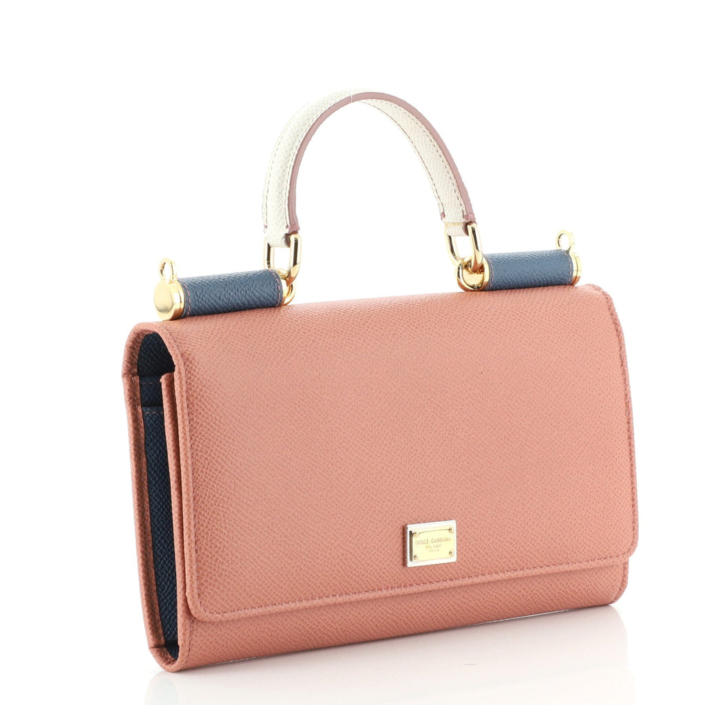 Sicily Wallet on Chain Leather Mini