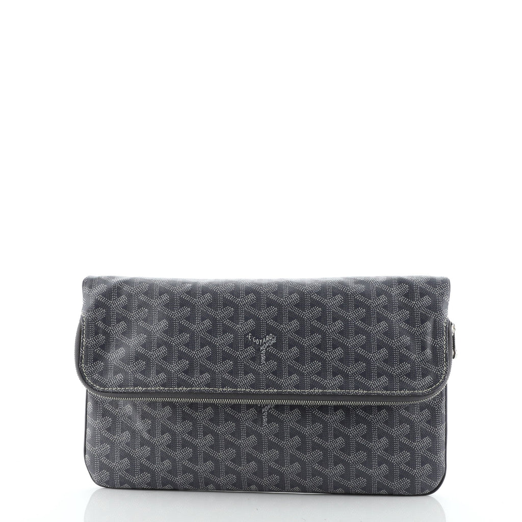 Saint Marie Clutch Coated Canvas