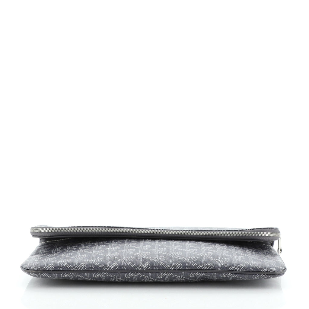 Saint Marie Clutch Coated Canvas