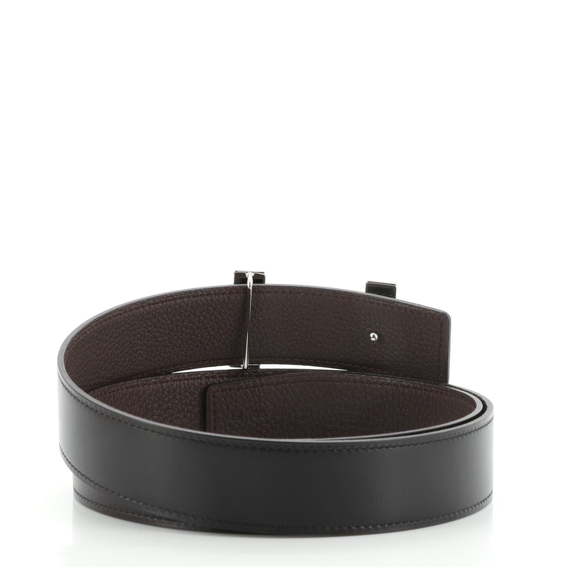 Constance Reversible Belt Leather Wide 85