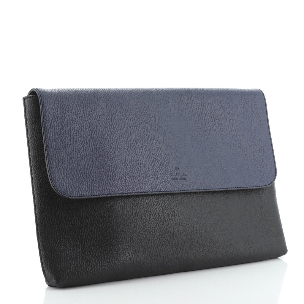 Portfolio Clutch Leather Large