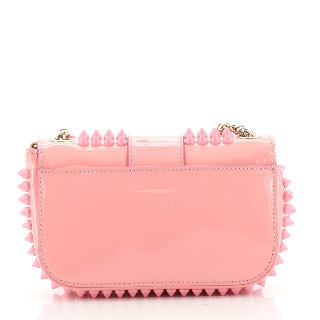Sweet Charity Crossbody Bag Spiked Patent Mini