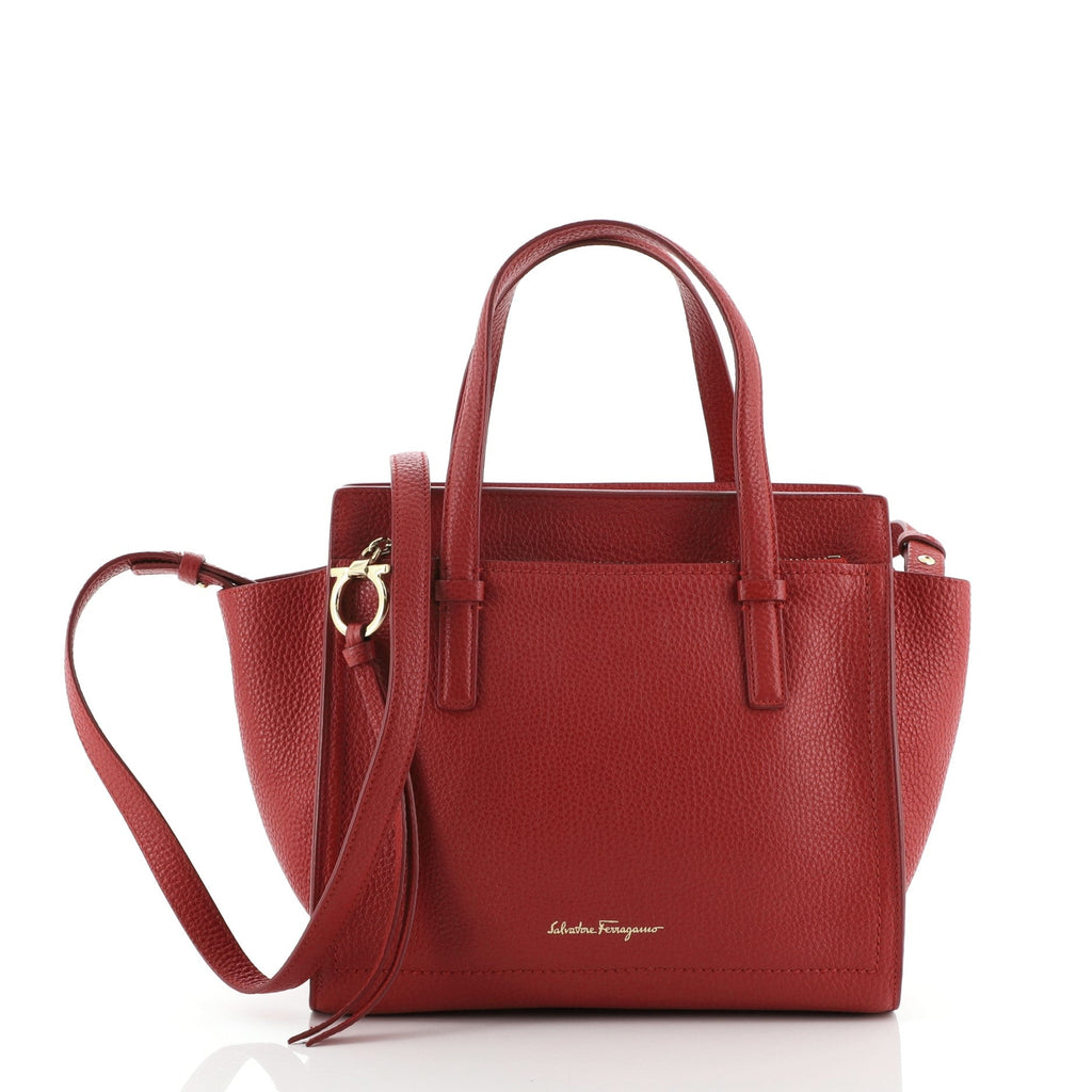 Amy Tote Pebbled Leather Mini