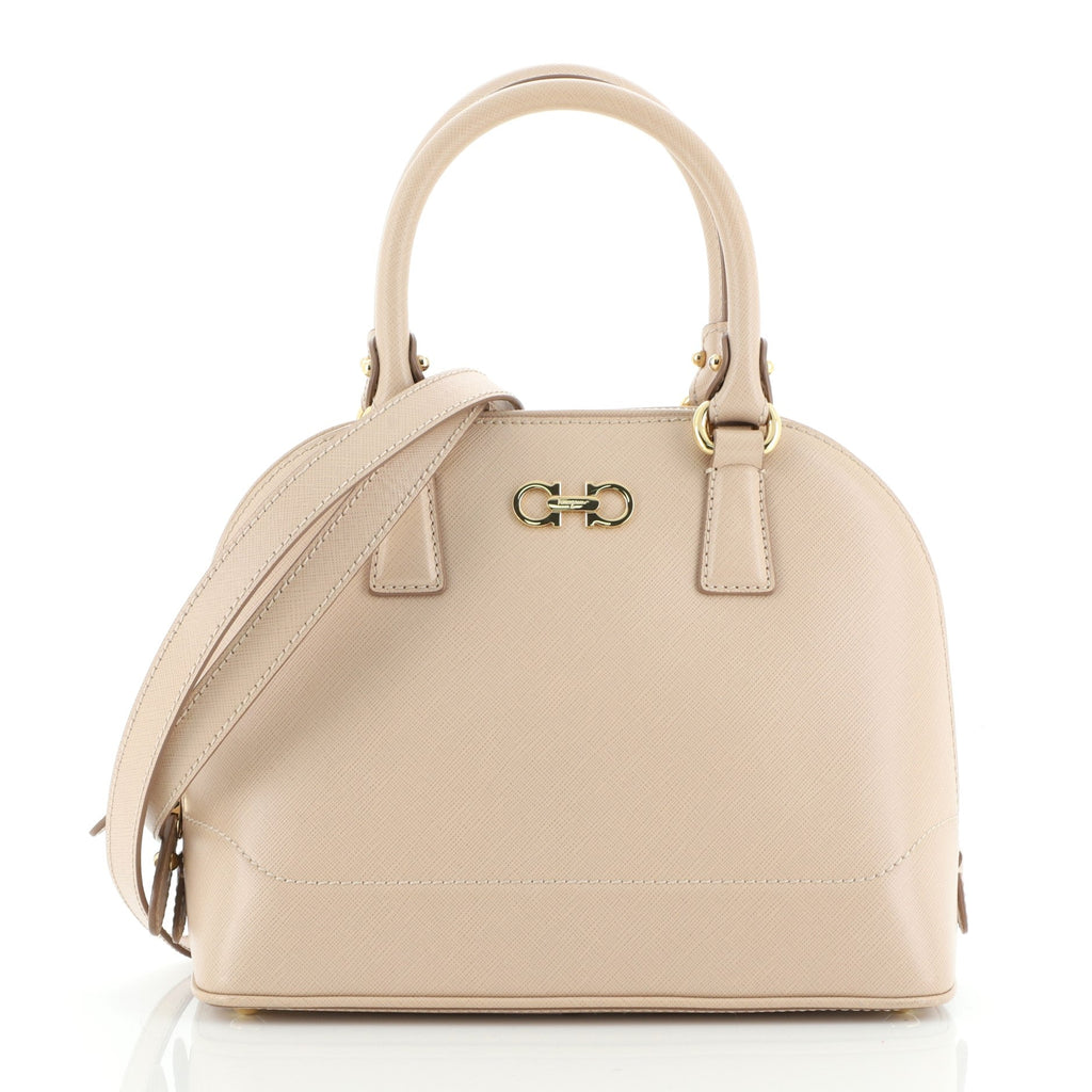 Darina Convertible Satchel Saffiano Leather Mini