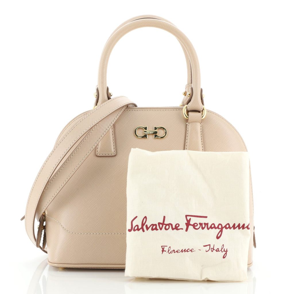 Darina Convertible Satchel Saffiano Leather Mini