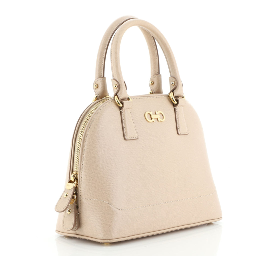 Darina Convertible Satchel Saffiano Leather Mini