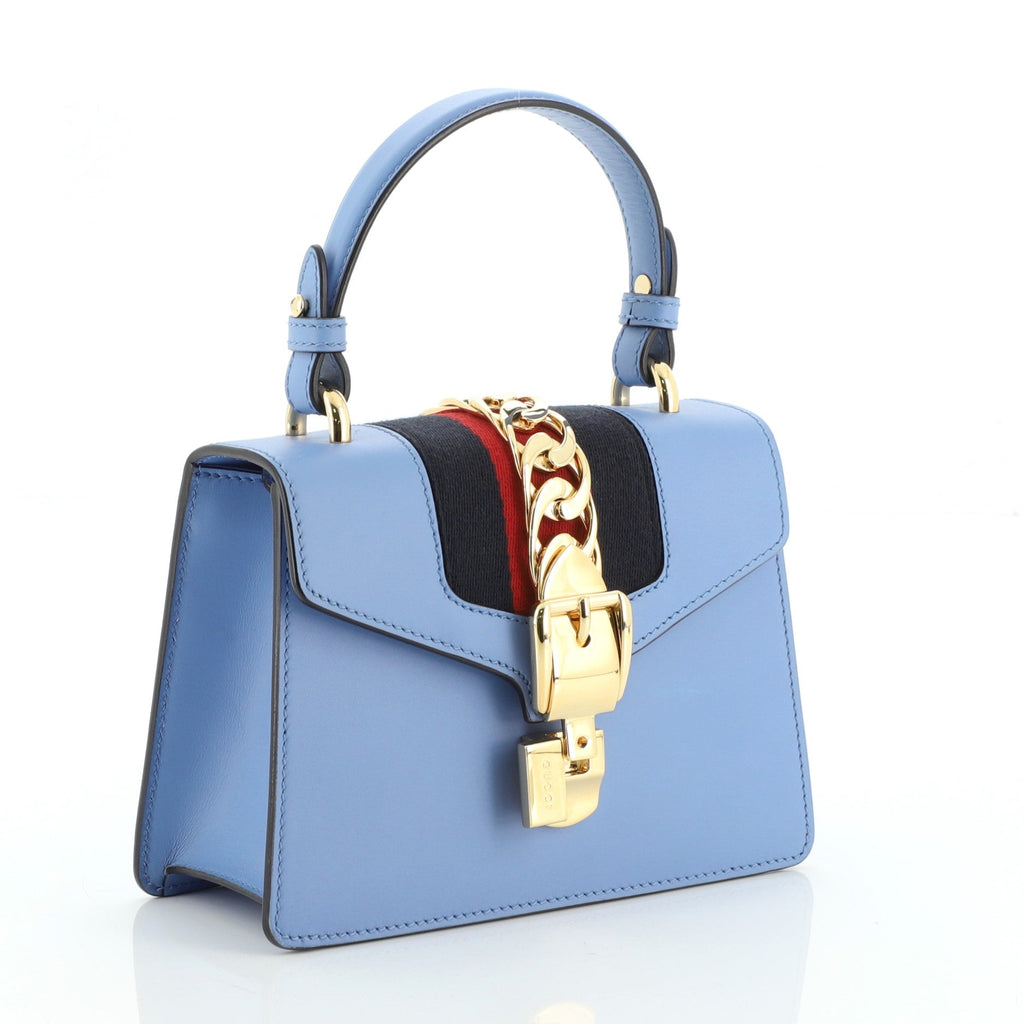Sylvie Top Handle Bag Leather Mini