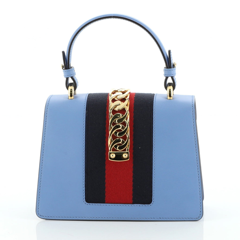 Sylvie Top Handle Bag Leather Mini