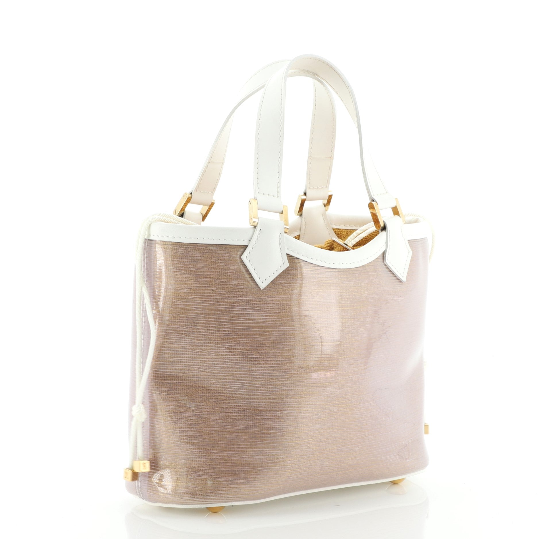 Plage Lagoon Bay Handbag Vinyl Epi Leather Mini