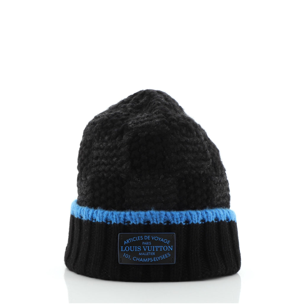 Articles de Voyage Helsinki Beanie Damier Knit Cashmere XS