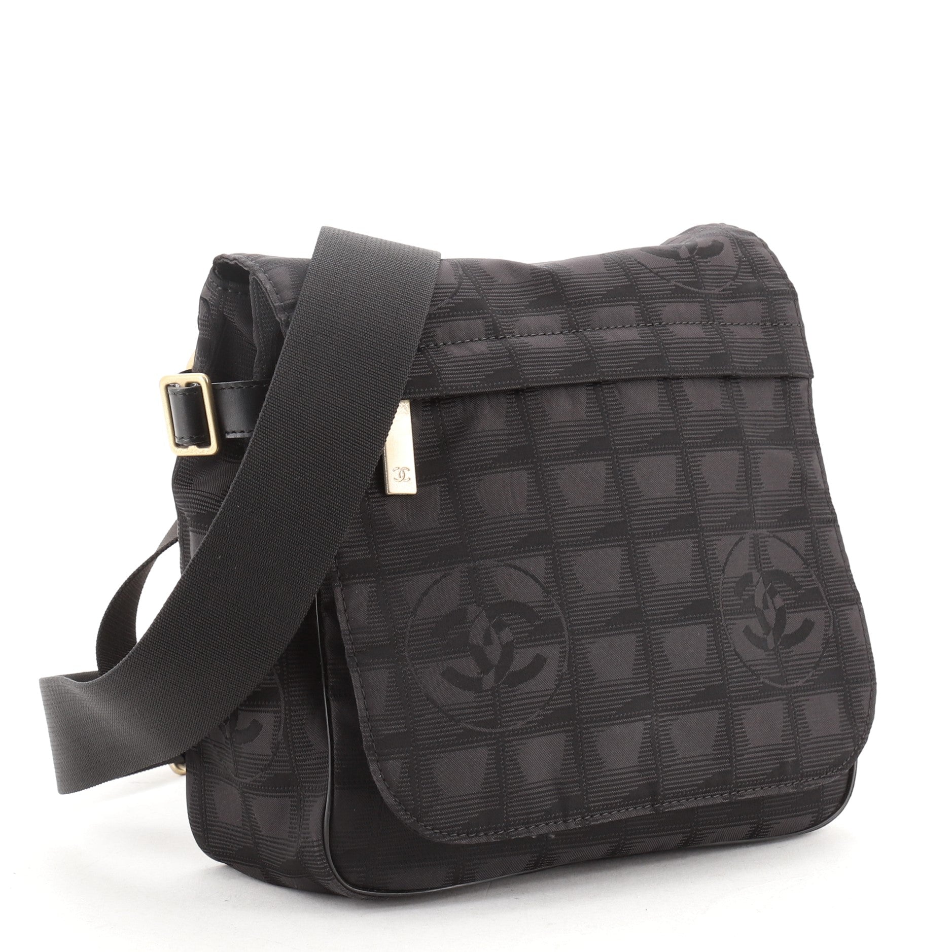 Travel Line Messenger Bag Nylon Mini