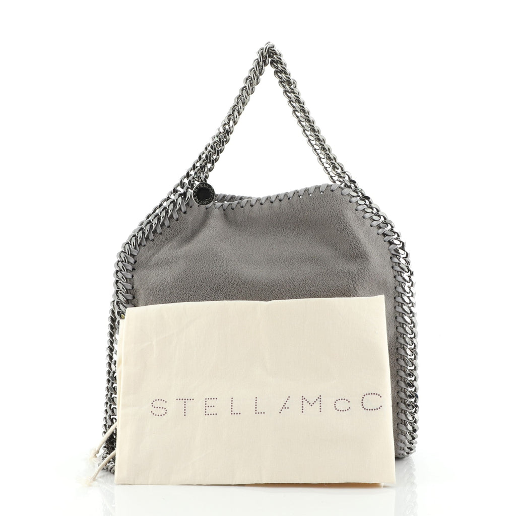 Falabella Fold Over Crossbody Bag Shaggy Deer Mini