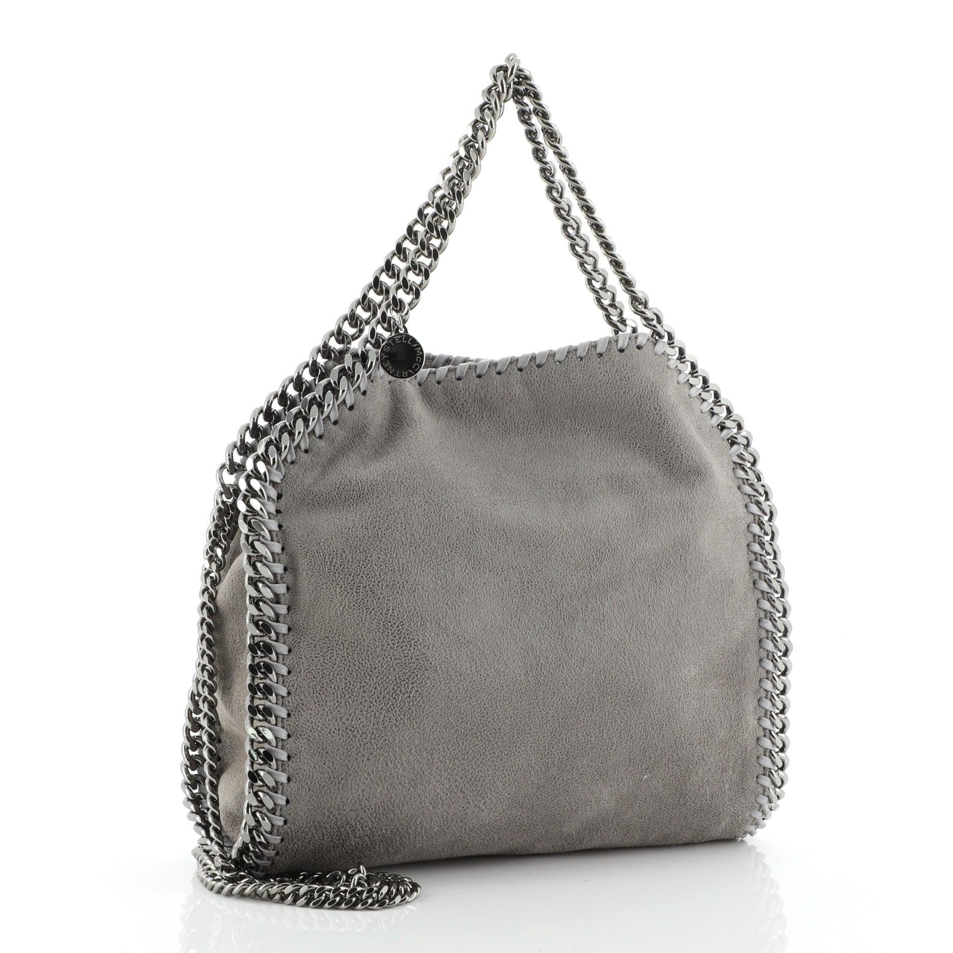 Falabella Fold Over Crossbody Bag Shaggy Deer Mini