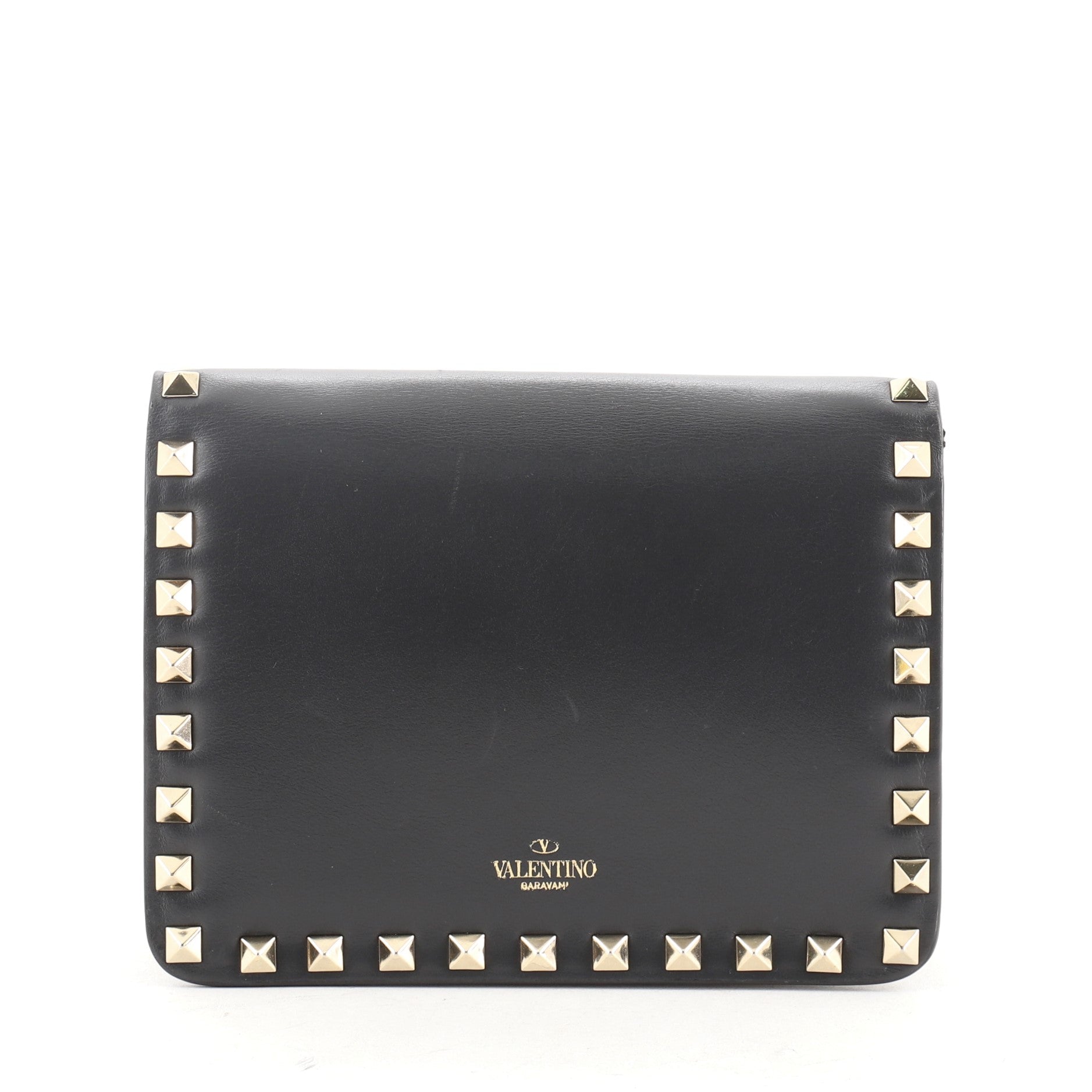 Rockstud Pouch Crossbody Bag Leather Mini