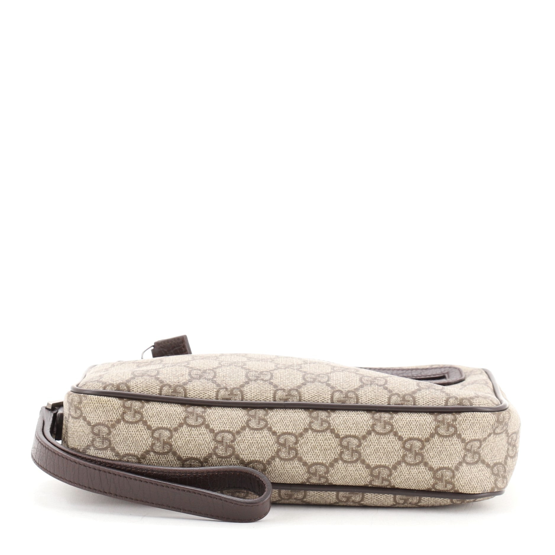 Wristlet Clutch GG Coated Canvas