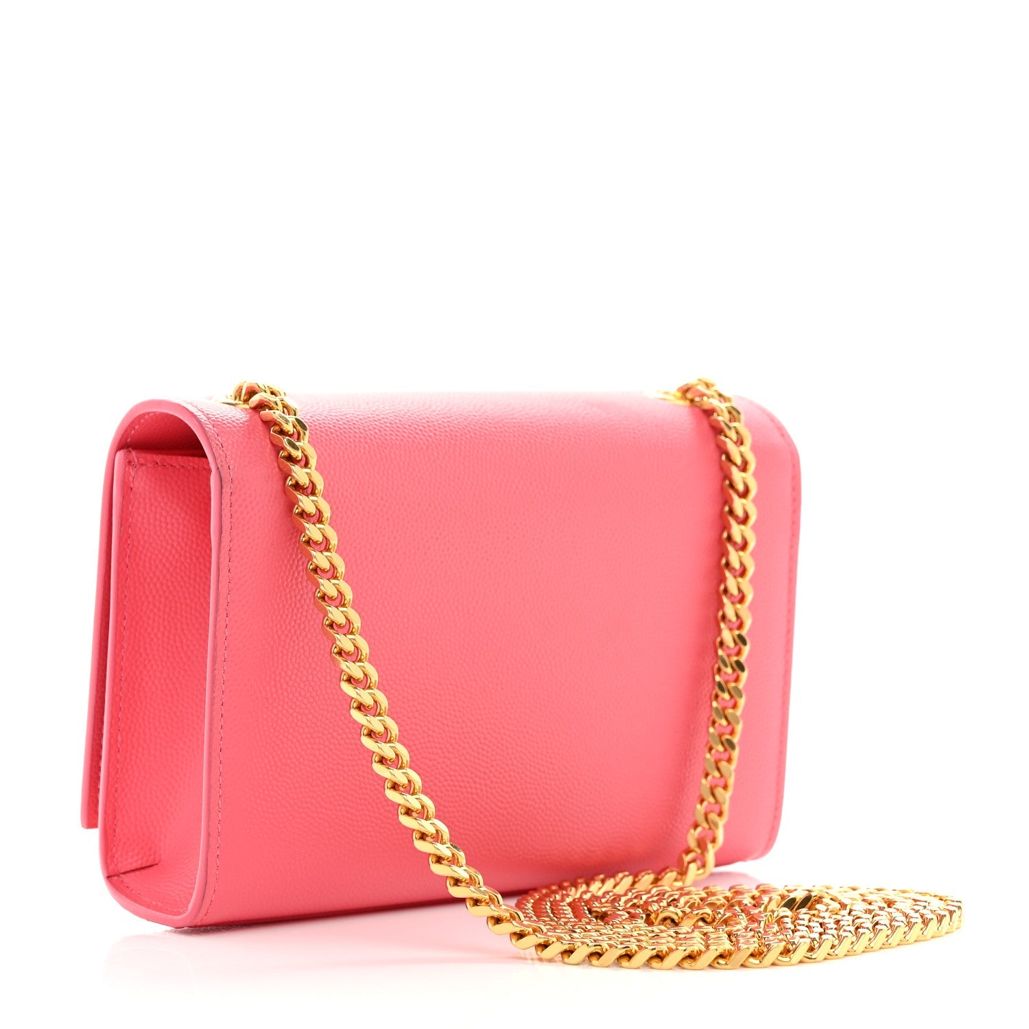 Grain De Poudre Small Monogram Kate Satchel Bubblegum