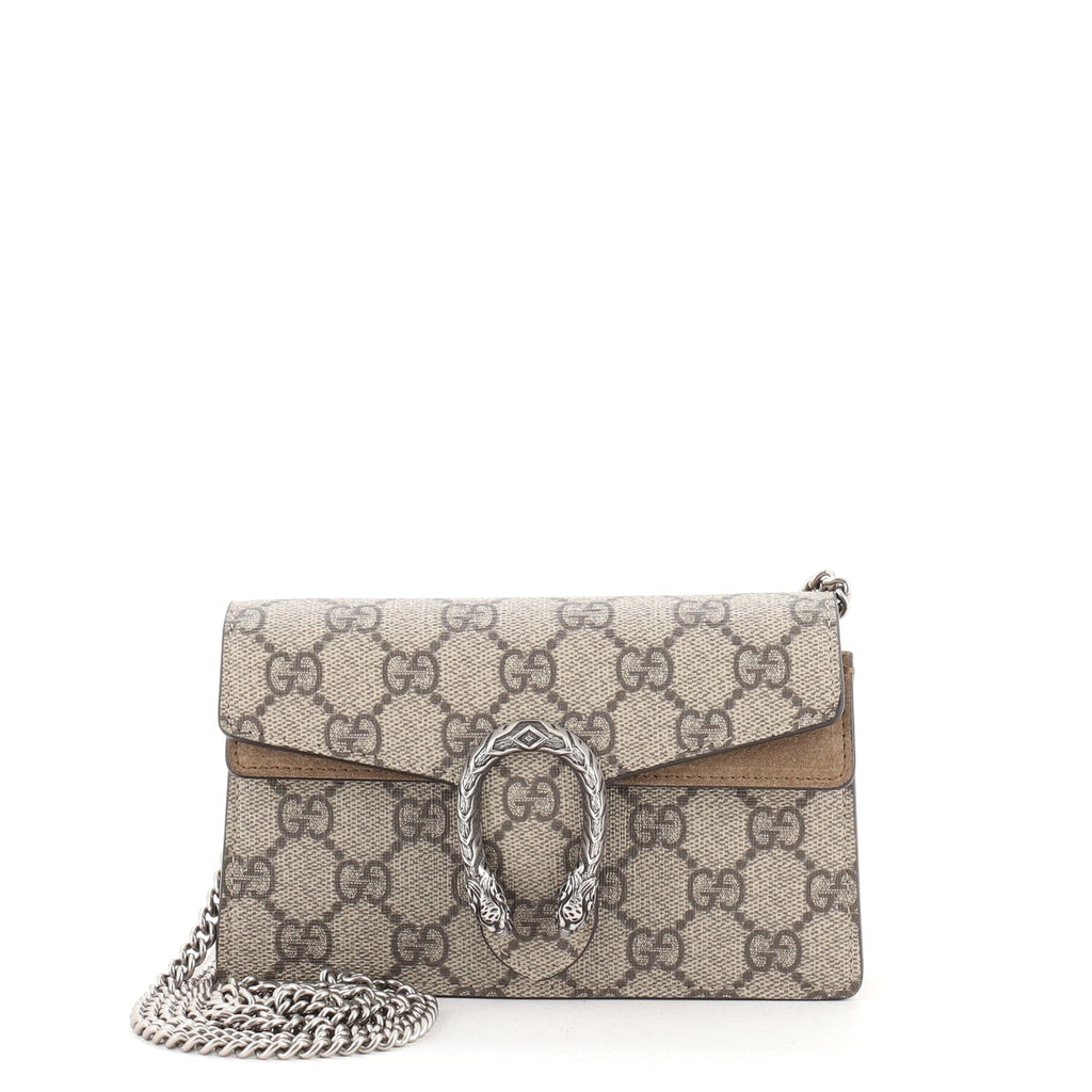Dionysus Bag GG Coated Canvas Super Mini