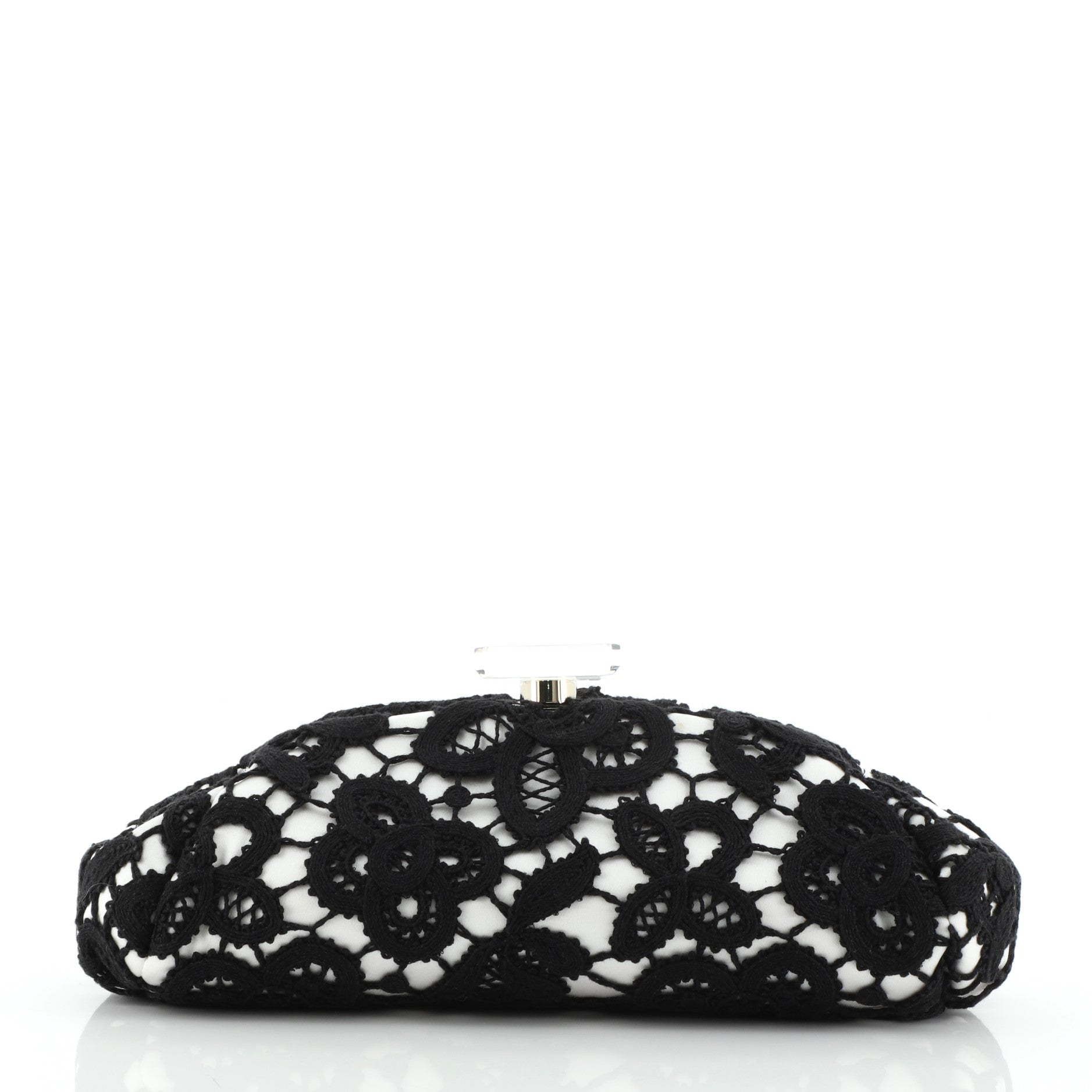 Timeless Clutch Lace and Satin