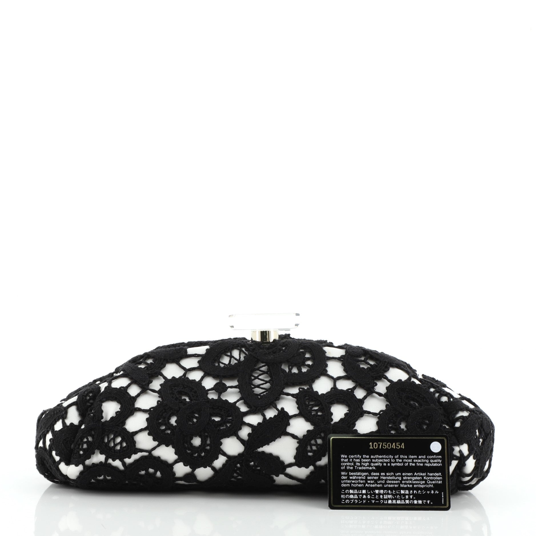 Timeless Clutch Lace and Satin