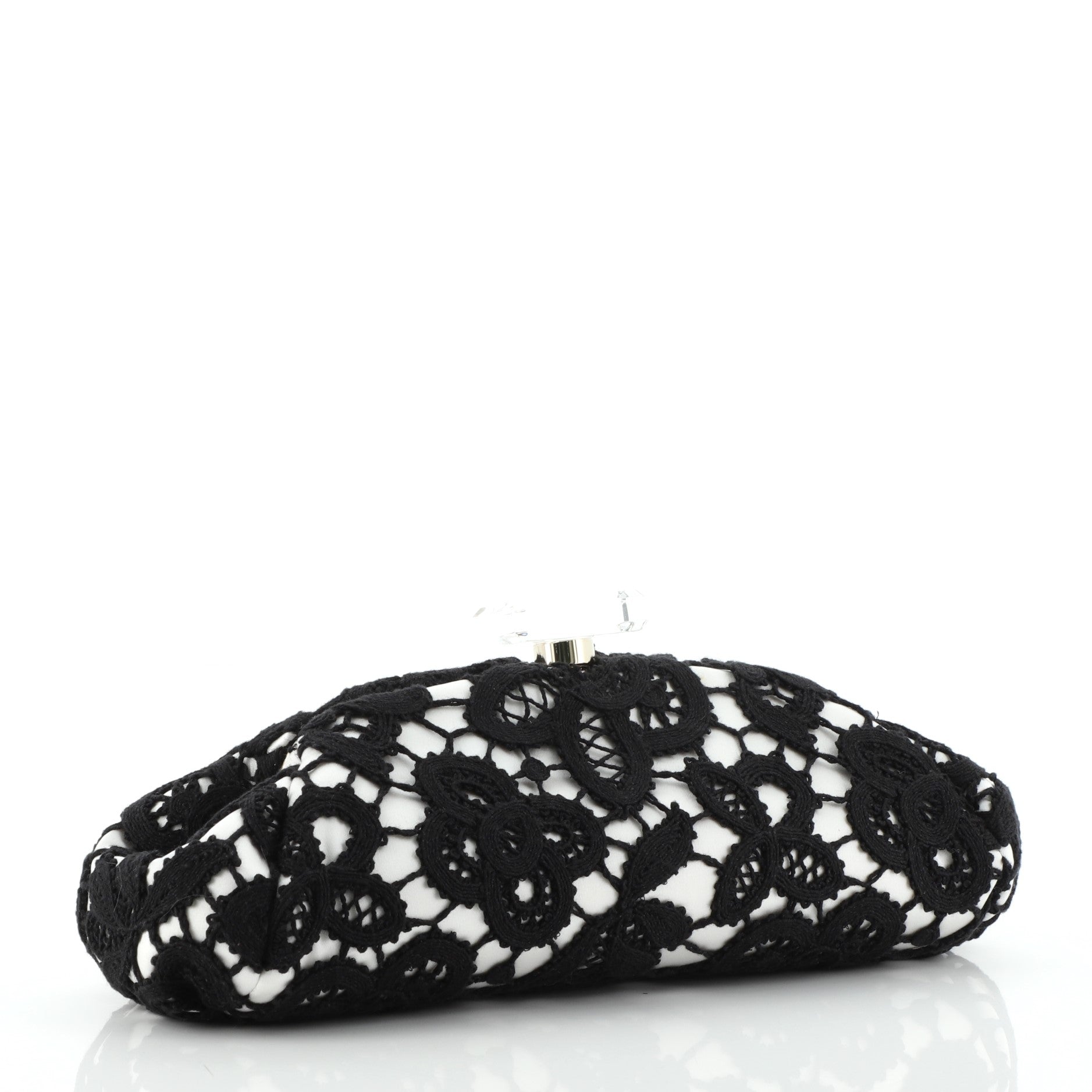 Timeless Clutch Lace and Satin