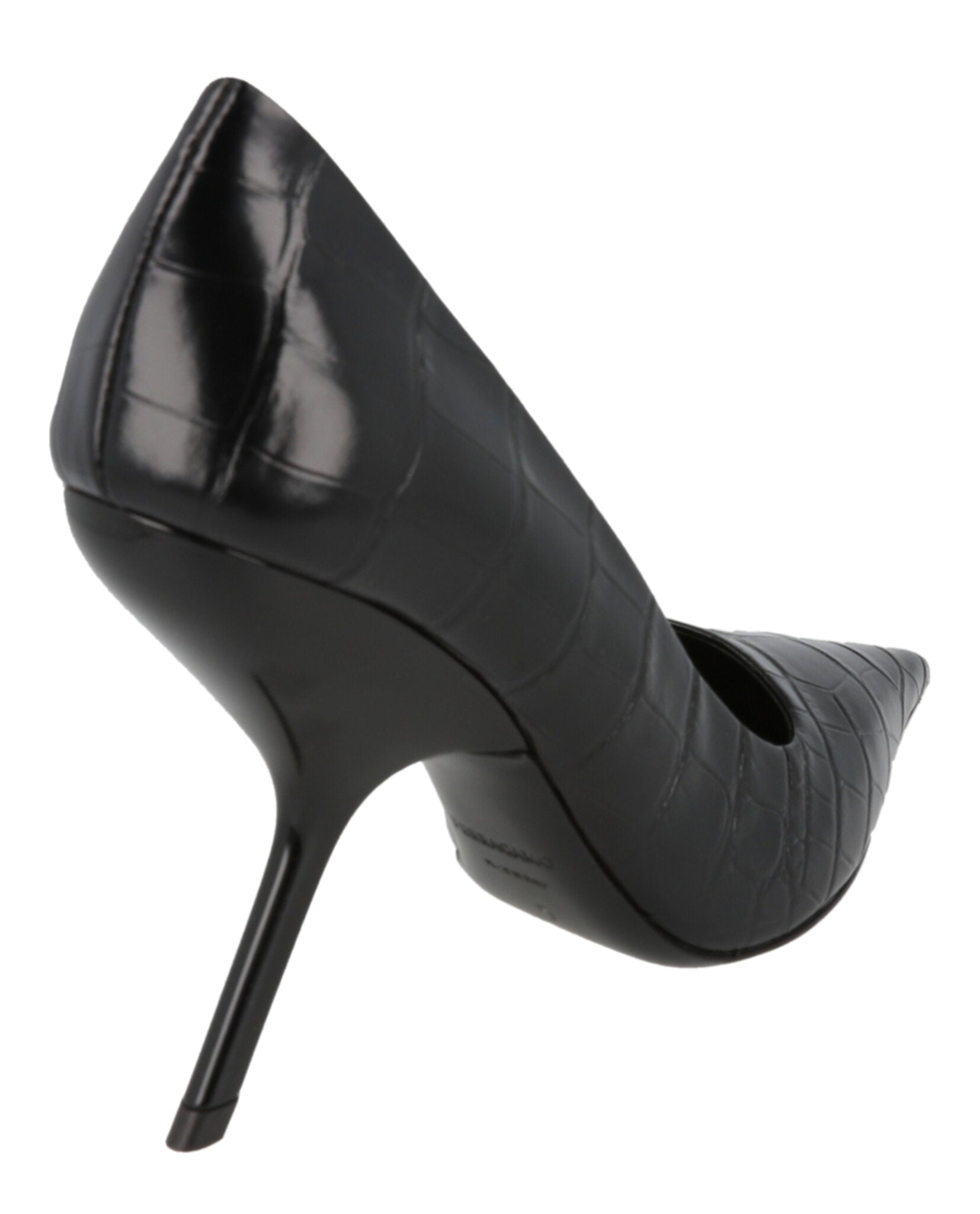 Eva Crocodile Leather Pumps