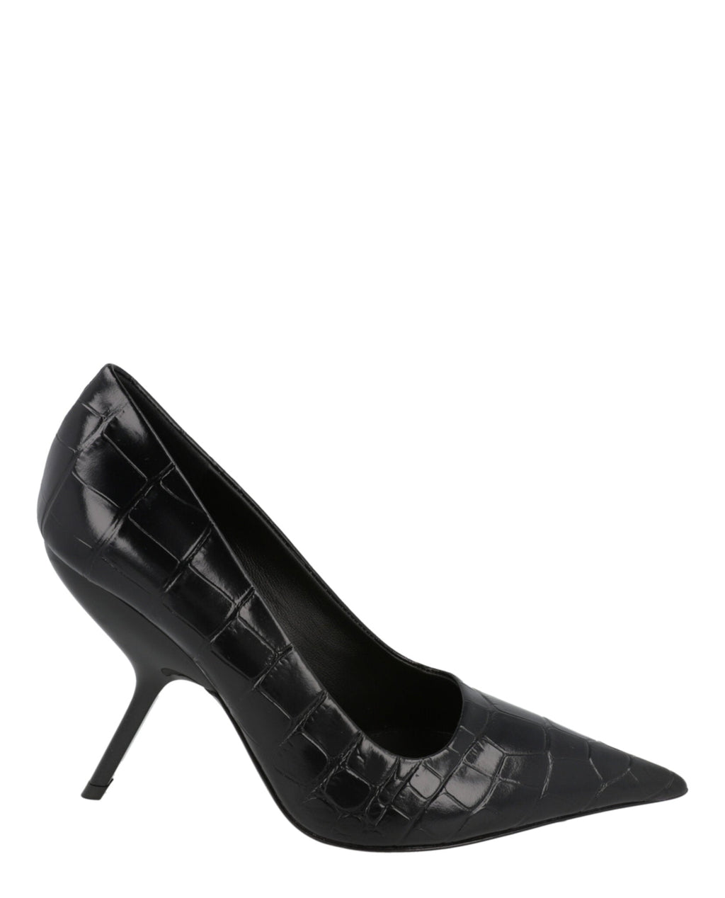 Eva Crocodile Leather Pumps