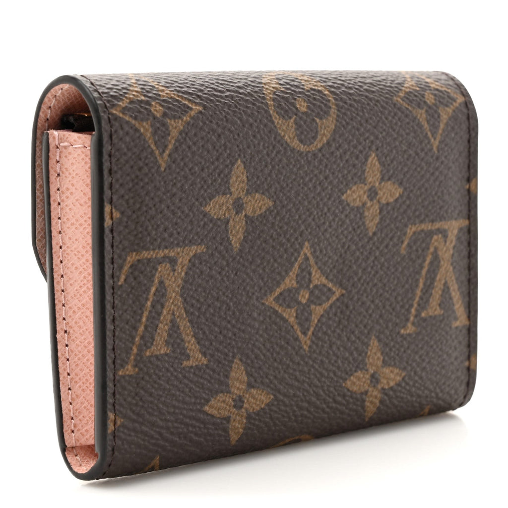 Monogram Rosalie Coin Purse Rose Ballerine
