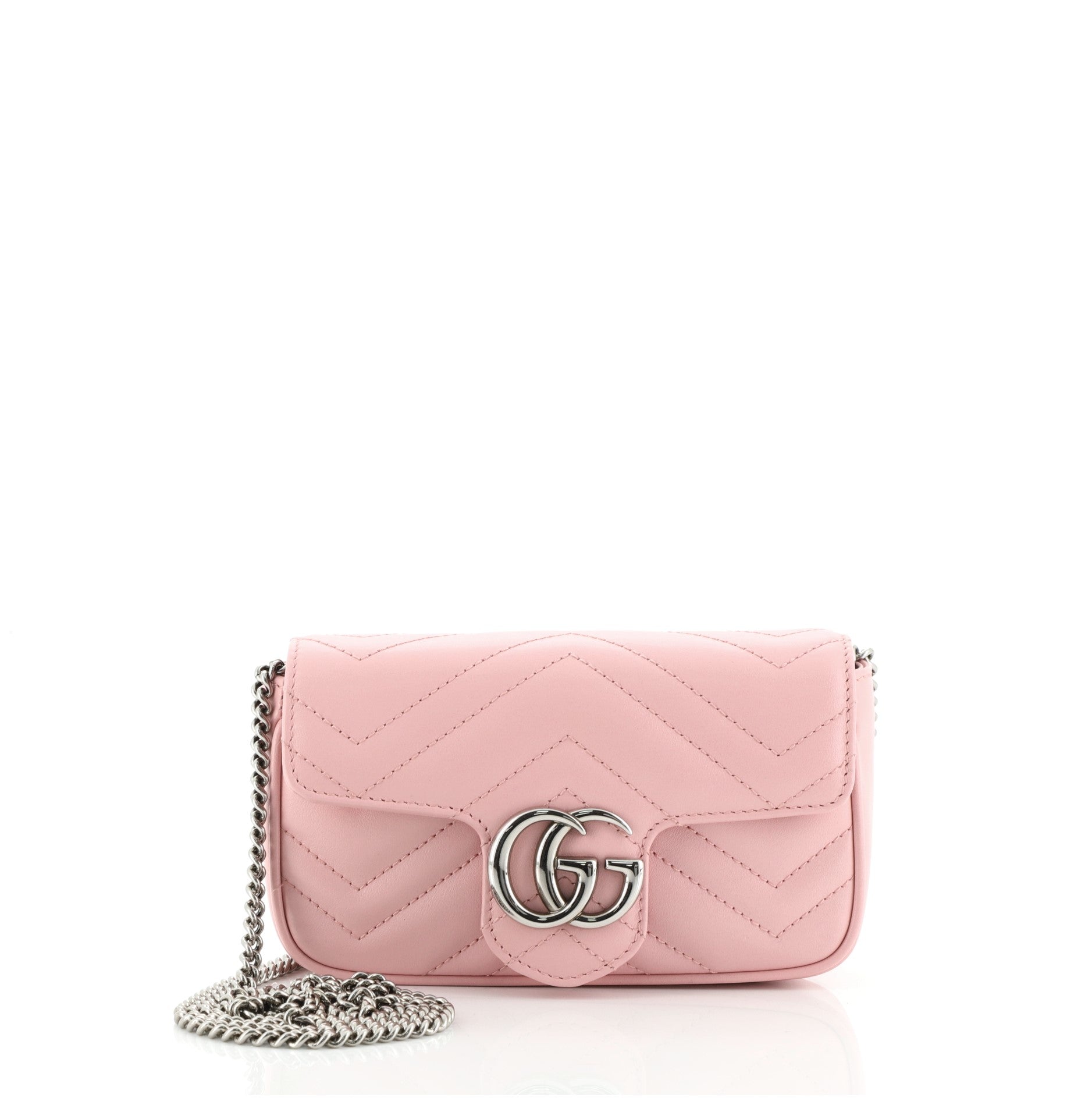 GG Marmont Flap Bag Matelasse Leather Super Mini