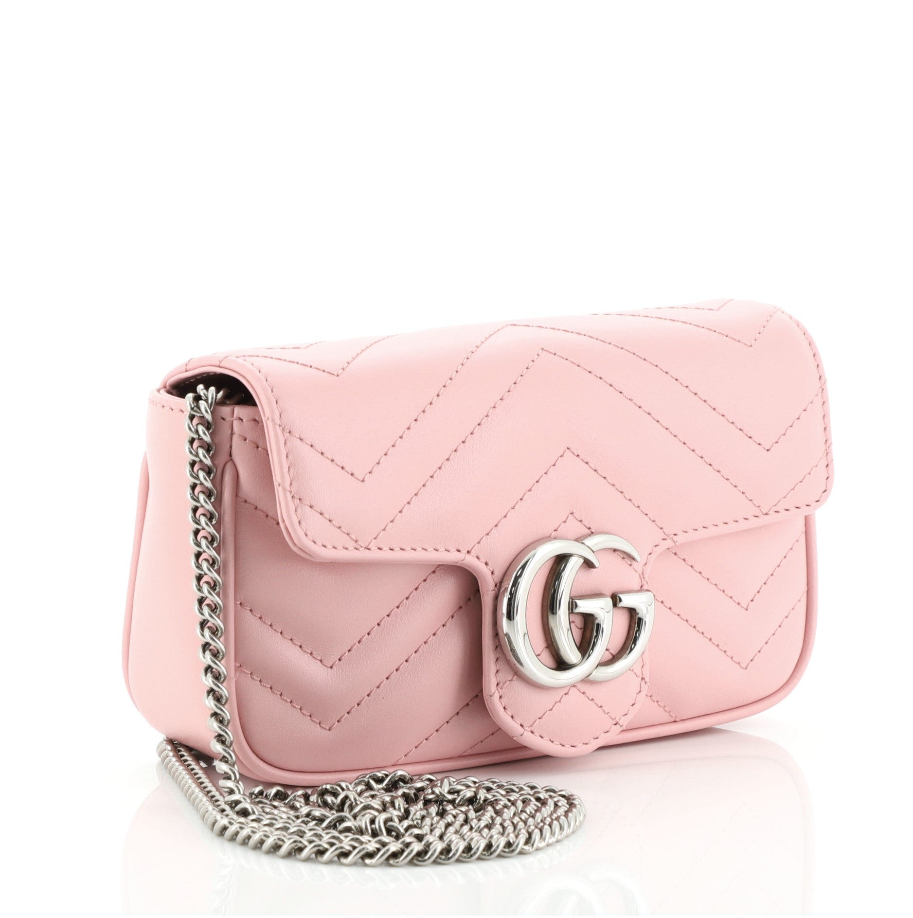 GG Marmont Flap Bag Matelasse Leather Super Mini