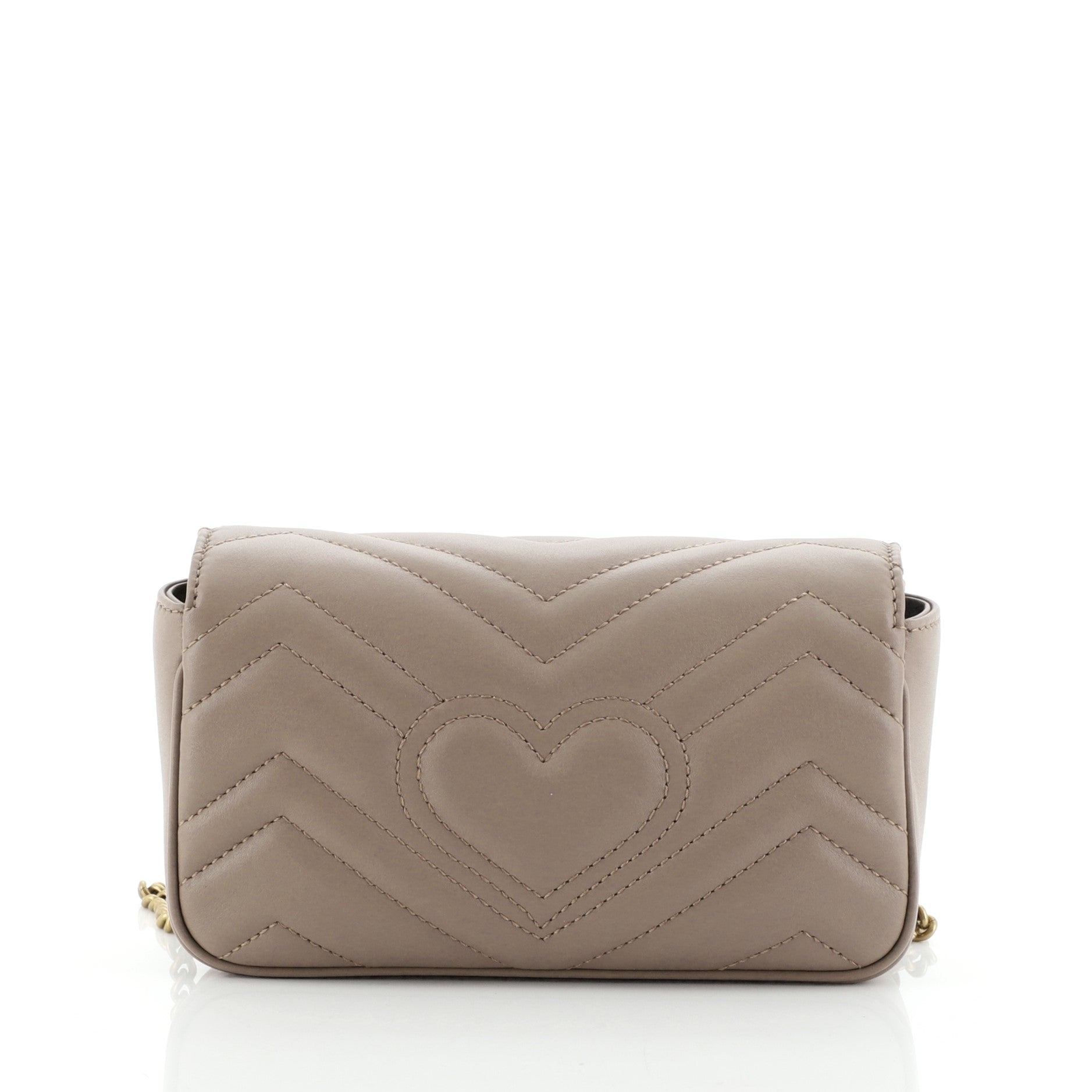 GG Marmont Flap Bag Matelasse Leather Super Mini