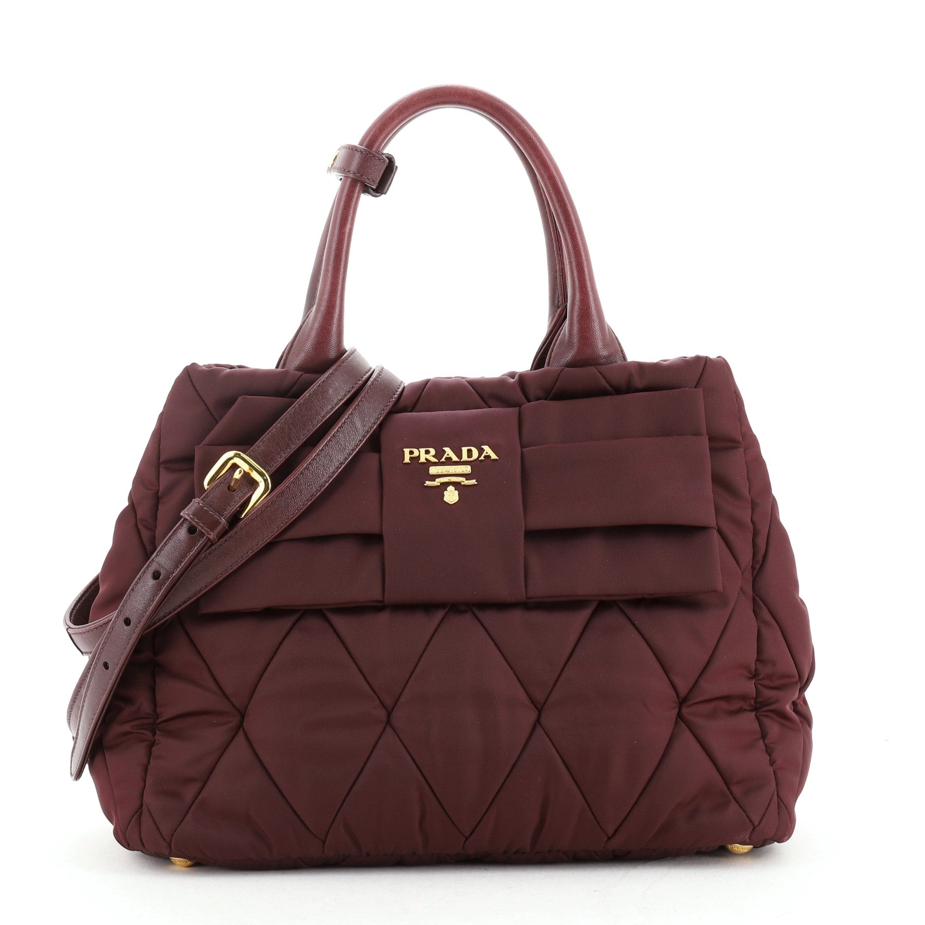 Bow Tote Tessuto Mini