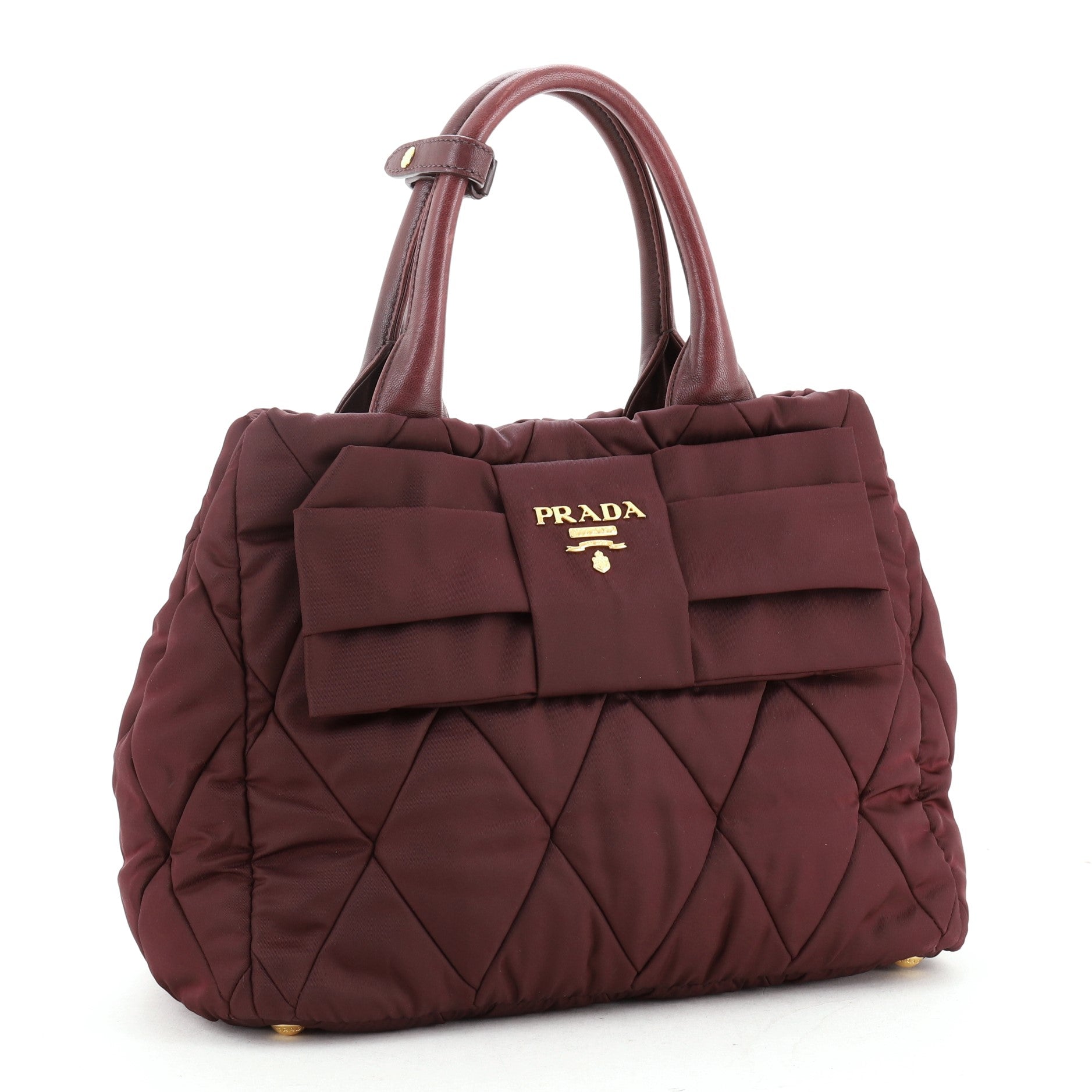 Bow Tote Tessuto Mini