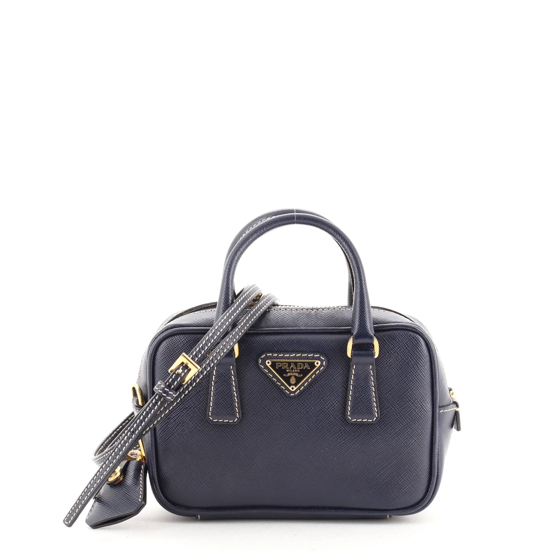 Bauletto Bag Saffiano Leather Mini