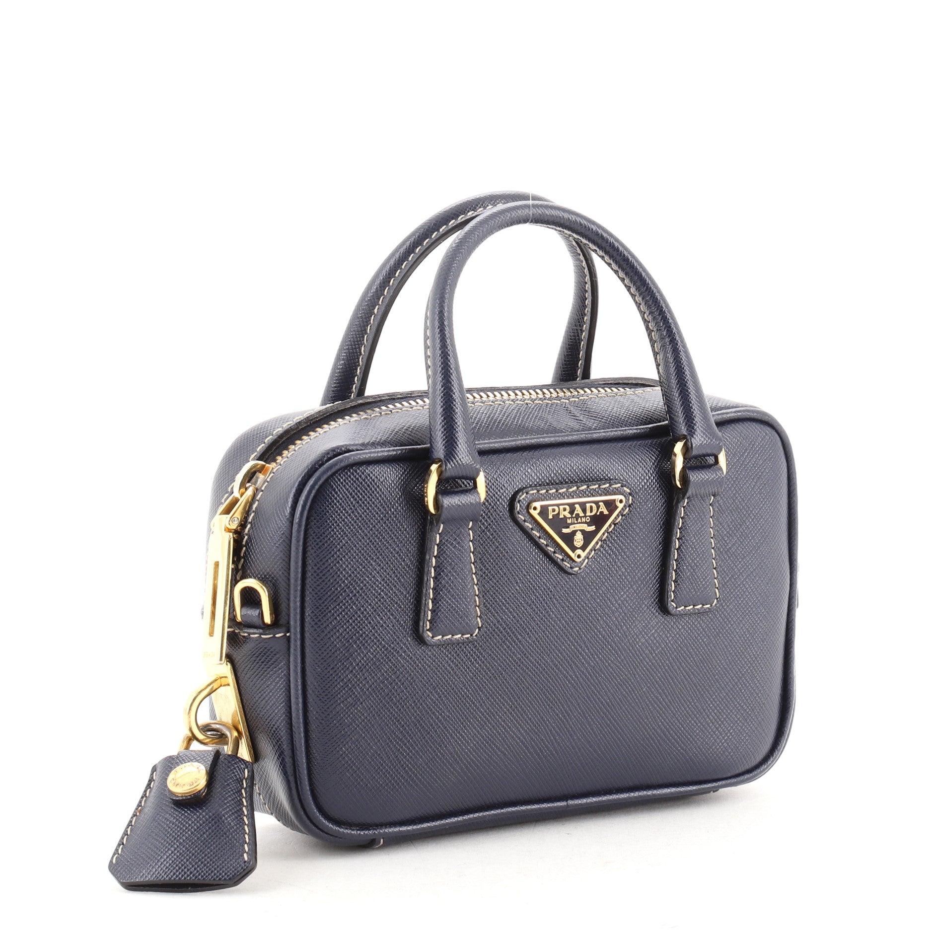 Bauletto Bag Saffiano Leather Mini