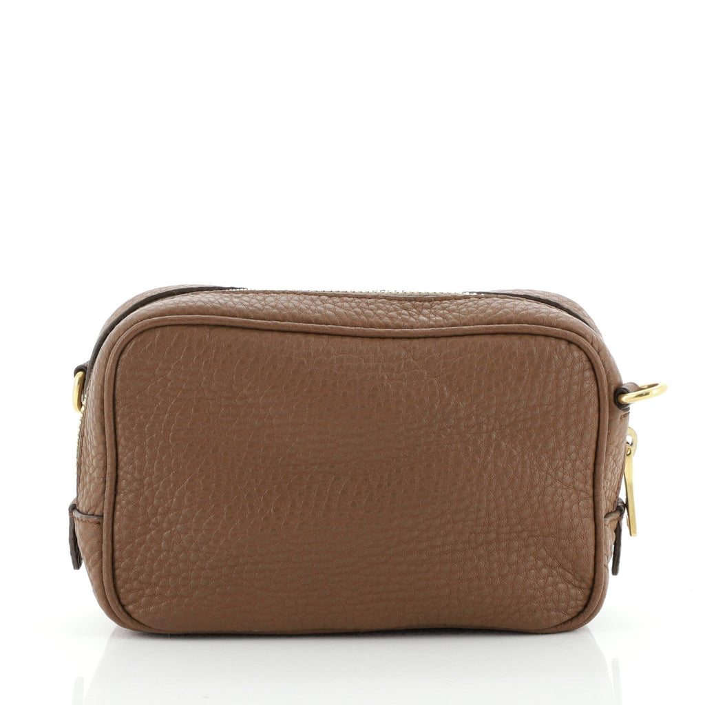 Zip Crossbody Bag Vitello Daino Mini