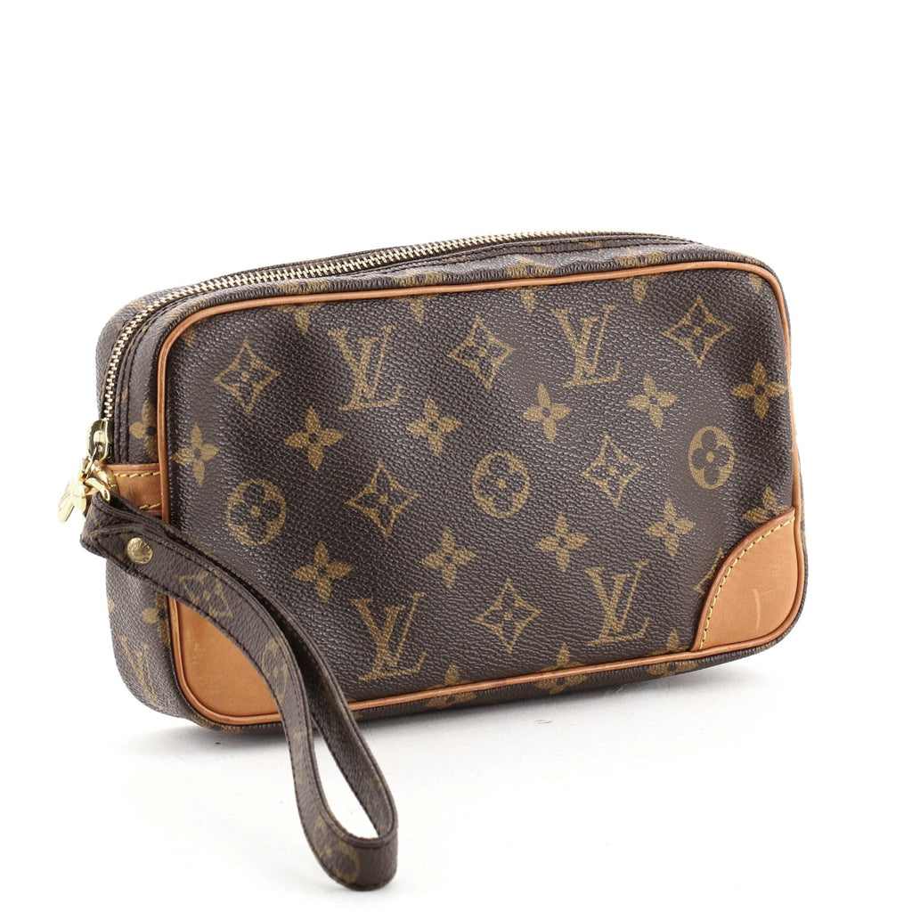 Marly Dragonne Clutch Monogram Canvas GM