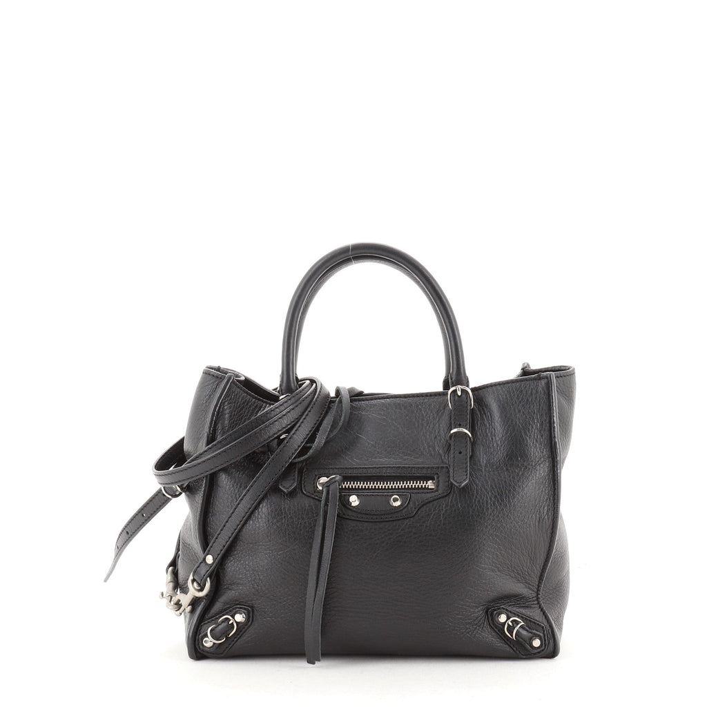 Papier A4 Classic Studs Bag Leather Mini